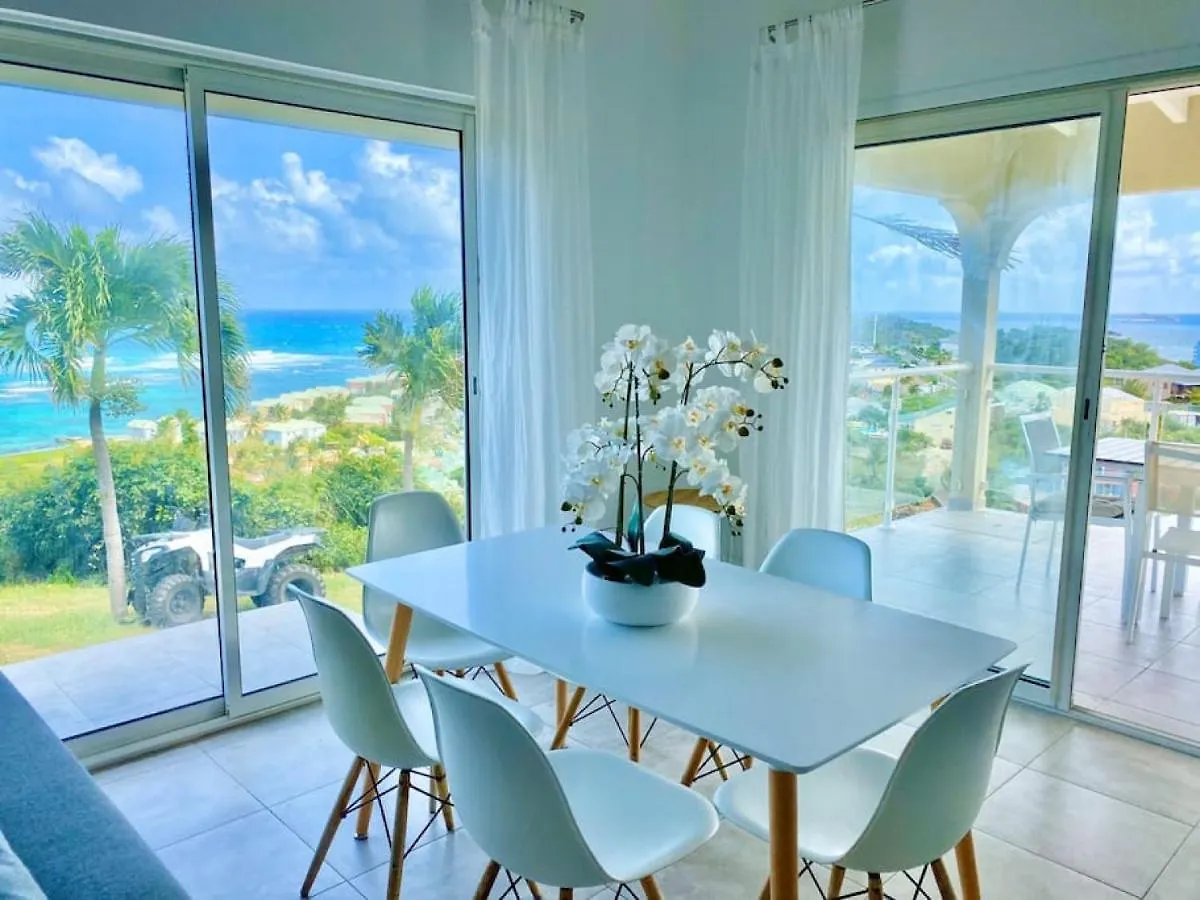 V5 Between Sky And Sea, Caribbean Magical View Oyster Pond
