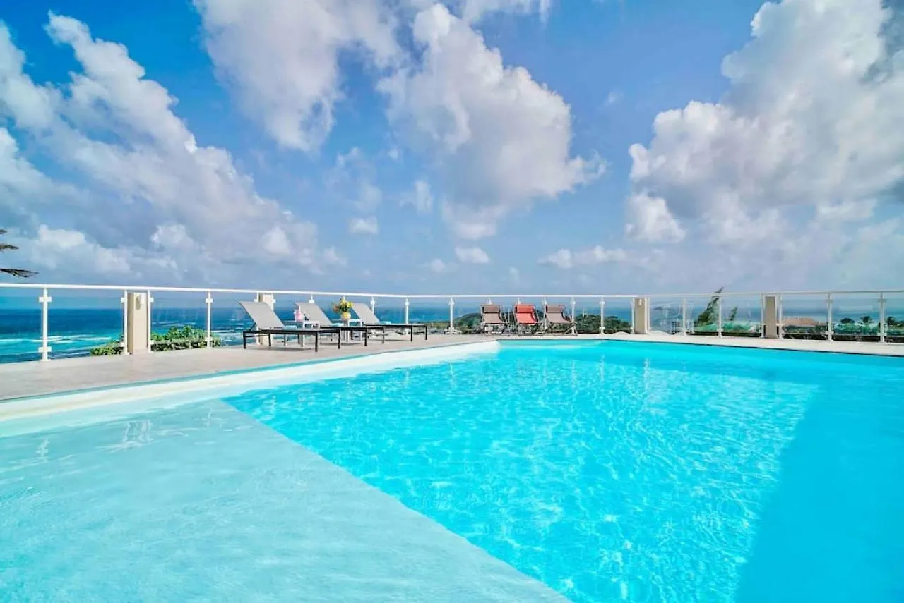 V5 Between Sky And Sea, Caribbean Magical View Oyster Pond